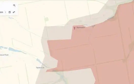 Enemy advances near Burlatske in Donetsk region and Lebedivka in Kursk region - DeepState. MAP