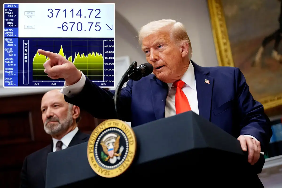 Trump tariffs: London market plunges as new taxes come into force