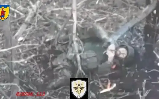 Wounded Russian invader, having lost his legs, placed grenade under his head and detonated himself. VIDEO