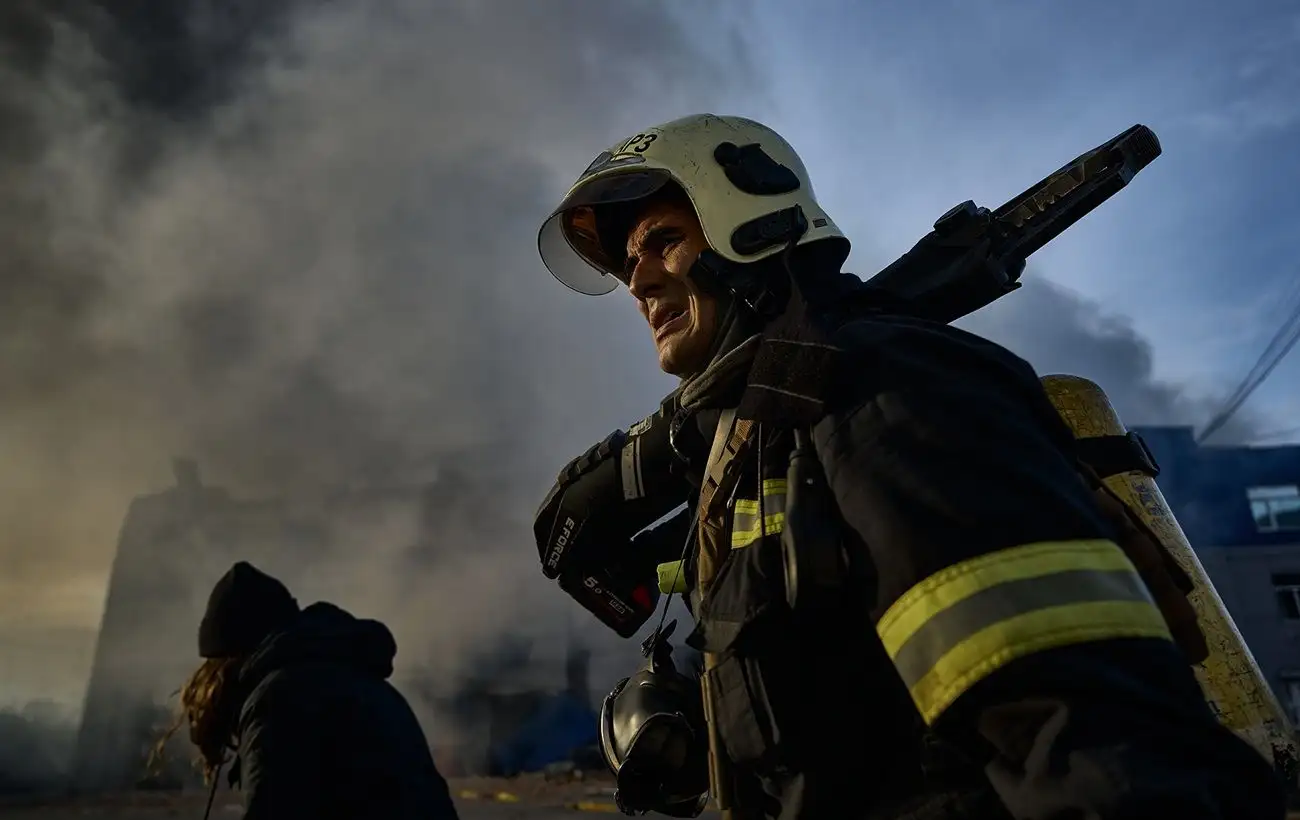 Удар БПЛА: у Київській області сталася пожежа на підприємстві, пошкоджена багатоповерхівка