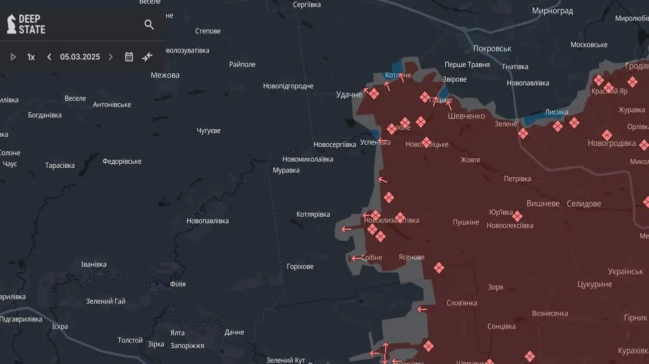 Оборонці відкинули ворога біля двох населених пунктів на Харківщині і Донеччині – DeepState