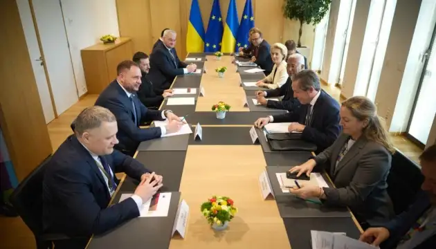 Zelenskyy met with the heads of the European Commission and the European Council in Brussels — what they discussed