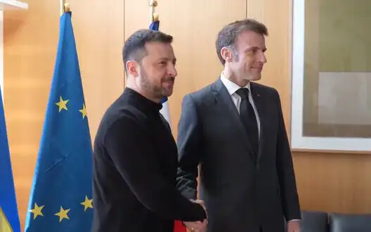 Zelenskyy and Macron met in Brussels: We have clear common vision for achieving lasting peace