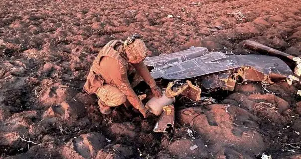 В Кировоградской области уничтожили боевую часть сбитого вражеского беспилотника