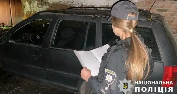 На Київщині за підпал авто військового судитимуть двох чоловіків