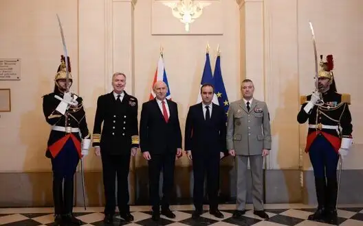 French and British Defense Ministers discuss continued support for Ukrainian Armed Forces