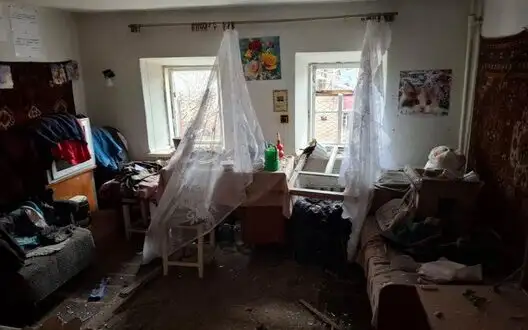 Occupiers attacked two districts of Dnipropetrovsk region: two wounded, damaged houses, administrative building and gas pipeline. PHOTOS