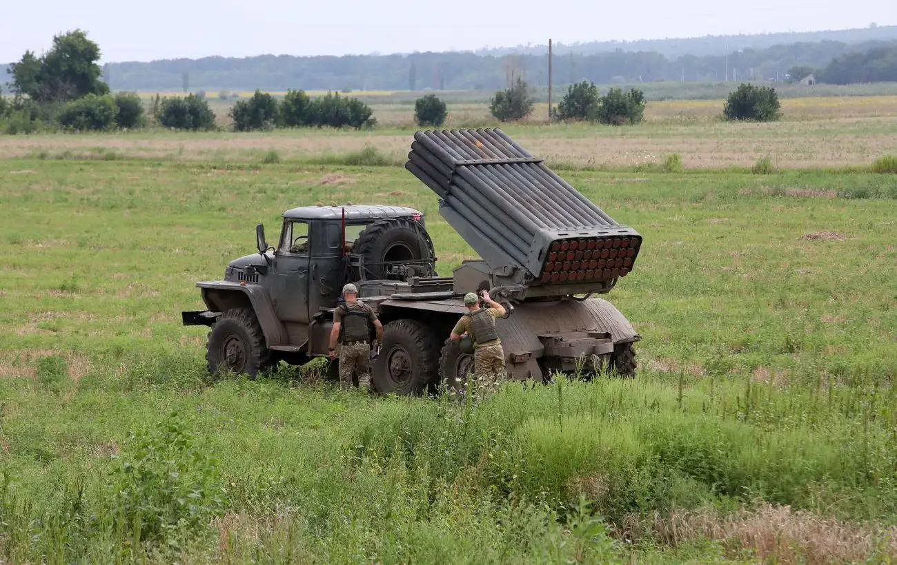 Українські прикордонники знищили ворожу систему залпового вогню "Град" (відео)