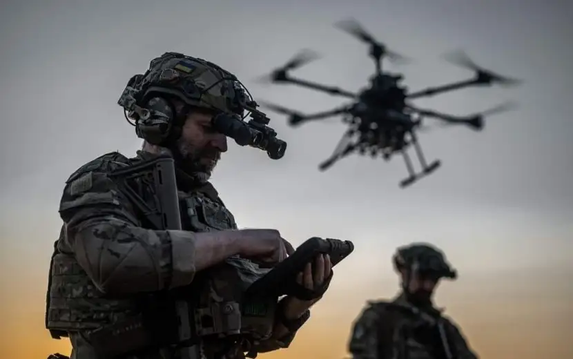 Watch: the DIU shared exclusive footage of combat work