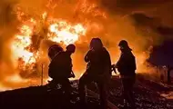 В Днепропетровской области из-за атаки дронов горели два предприятия