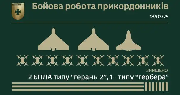 На Сумщині українські прикордонники знищили 3 ворожі дрони