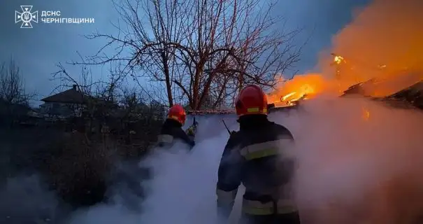 В Черниговской области в пожаре погиб мужчина