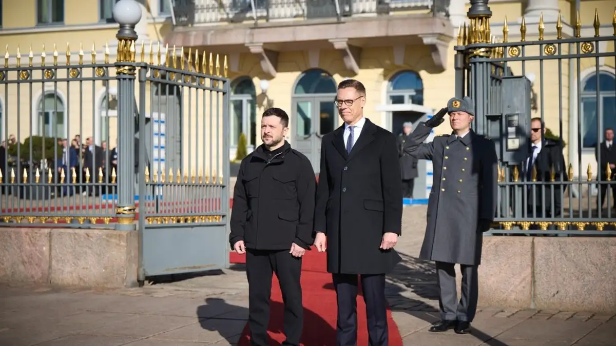 Zelenskyy, Stubb discuss bilateral cooperation