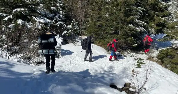 На Прикарпатье туристы оказались в ловушке, поднимаясь на Говерлу