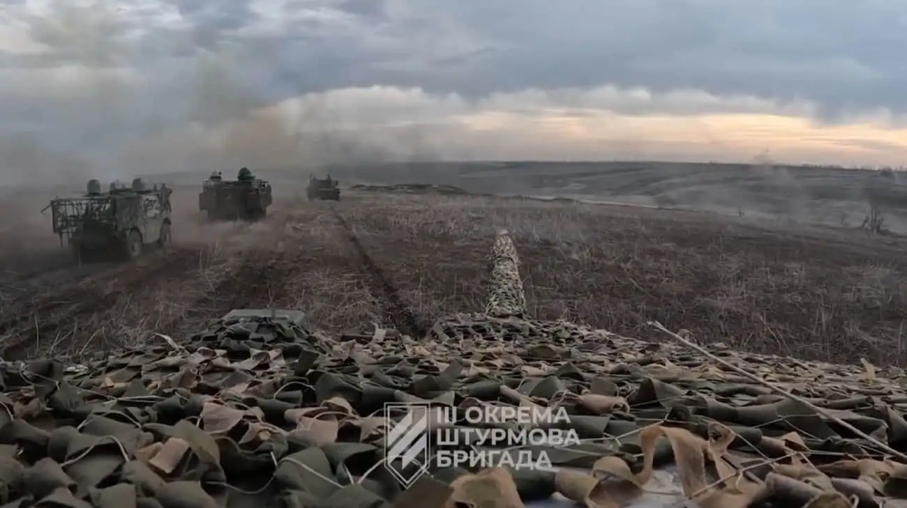 Ukraine's 3rd Assault Brigade reports liberation of village of Nadiia in Luhansk Oblast – video