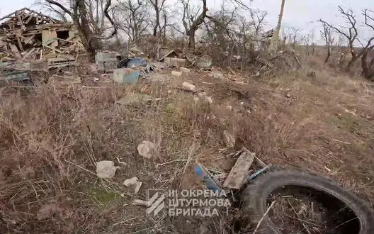 Third SAB liberated settlement of Nadiia in Luhansk region. VIDEO