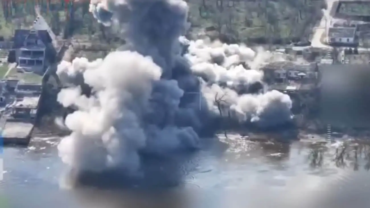 Ukraine's Air Force obliterates Russian combat support company in Kherson Oblast  – video