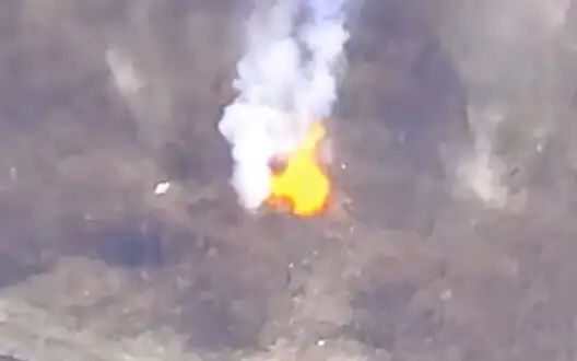 44th SAB destroyed two cannons and ammunition depots of ruscists in Zaporizhzhia sector. VIDEO