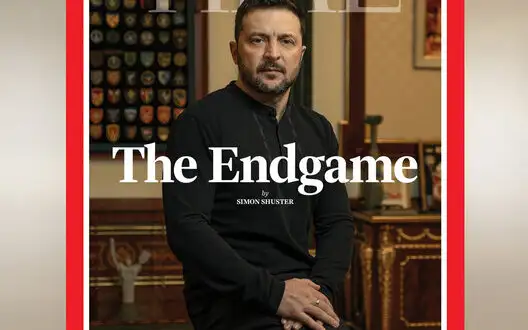 Zelenskyy on cover of Time: about dispute with Trump and his endgame in politics. PHOTO