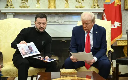 Zelenskyy showed Trump photos of Ukrainian soldiers after being captured by Russia, which could have caused dispute - Time