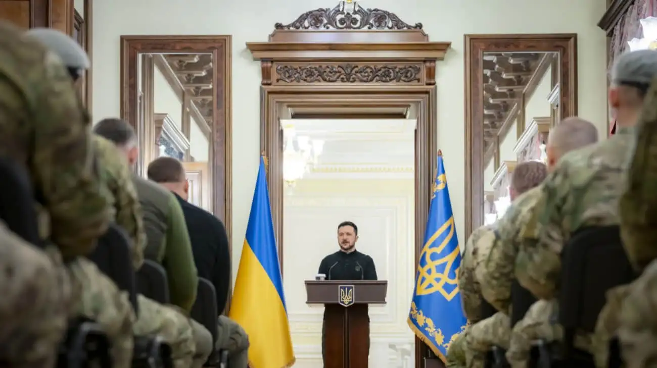 Zelenskyy congratulates Ukraine's Security Service on its 33rd anniversary and grants brigadier general rank to two colonels