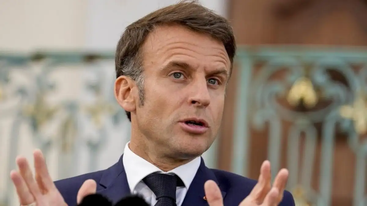 Macron announces additional military support from France for Ukraine worth EUR 2 bln