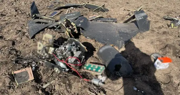 В Сумской области пограничники уничтожили российскую "Герань-2"