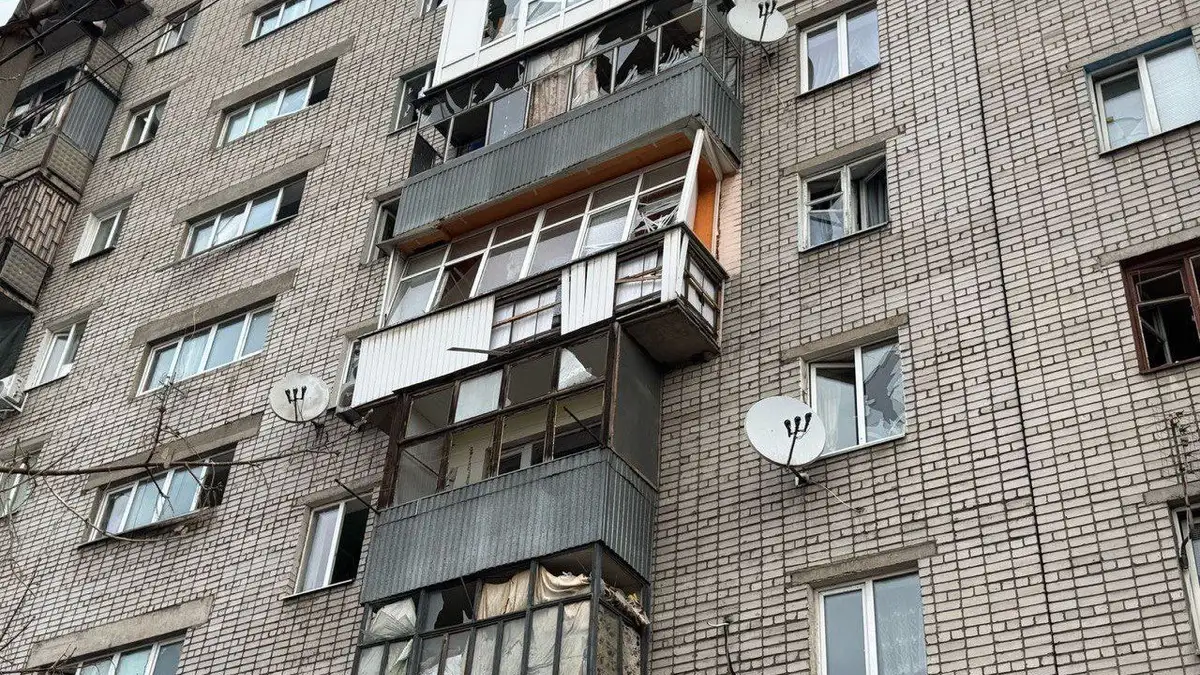 Three people injured in UAV attack in Dnipro