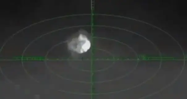 Воздушные силы показали, как сбивали российские дроны на Востоке