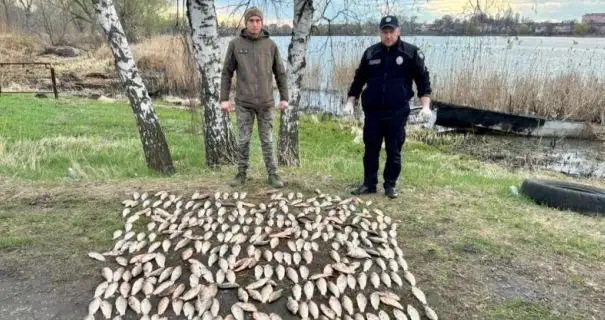 На Киевщине задержали браконьера с уловом на 700 тысяч гривен