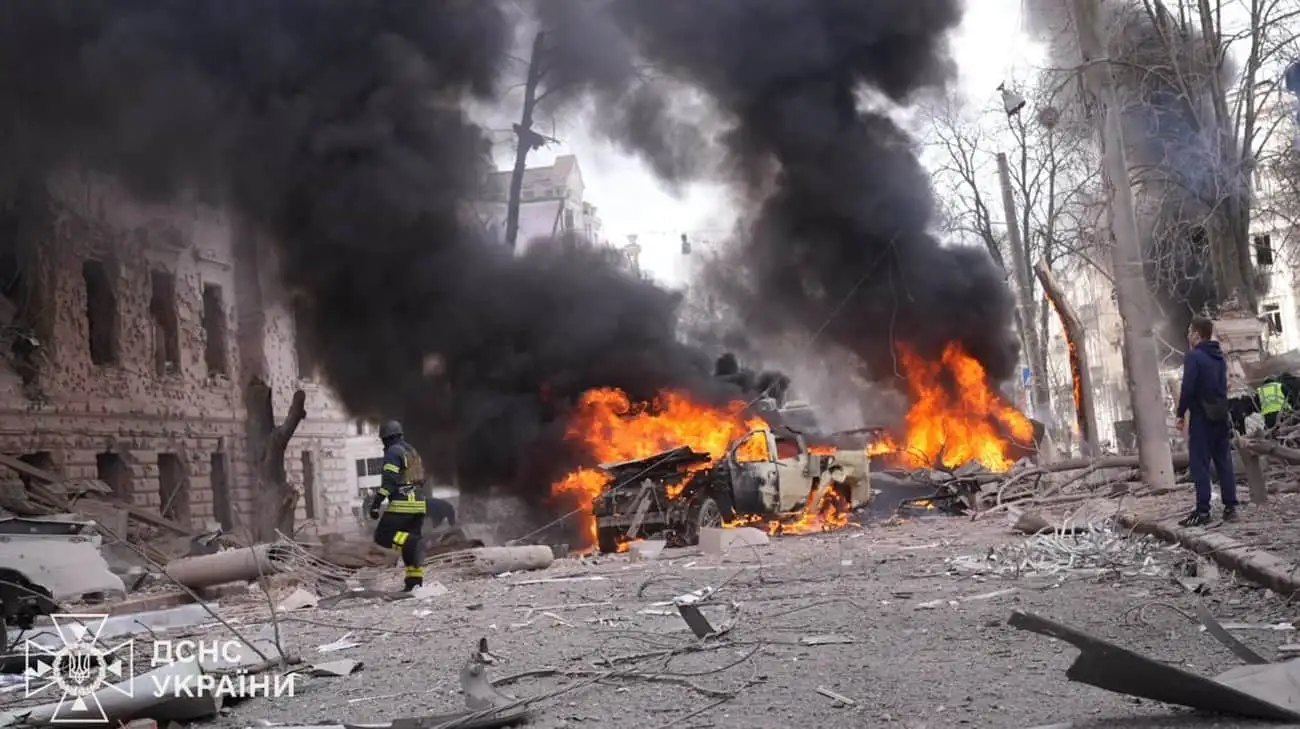 Russian Defence Ministry cynically claims 13 April strike on Sumy targeted "military meeting"