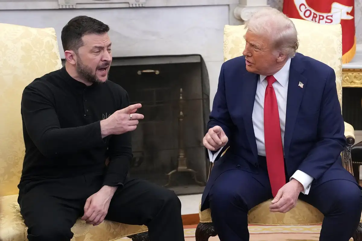 Trump falsely accuses Zelensky of ‘starting’ war in Ukraine