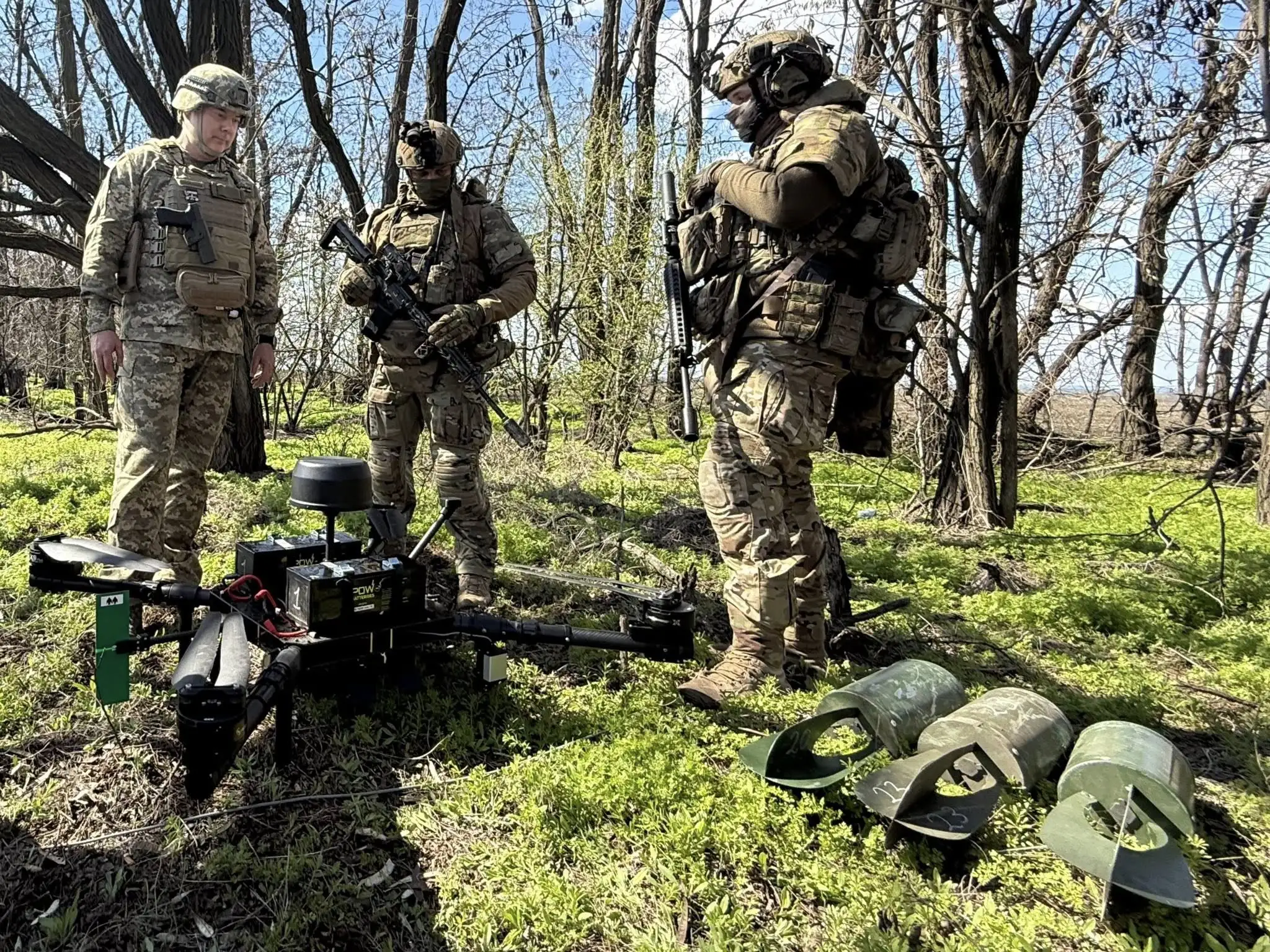 Ukrainian soldiers liberated Dniproenergy in Donetsk region