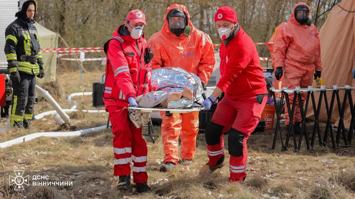 Ukrainian Red Cross participates in regional command and staff exercises