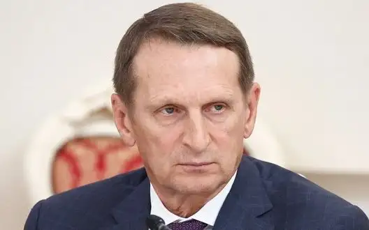 Peace agreement on Ukraine provides for recognition of sovereignty of Russia’s borders, - Russian Foreign Intelligence Service Director Naryshkin