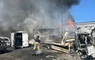 Дрони атакували Слов'янськ: спалахнули пожежі, поранено людину