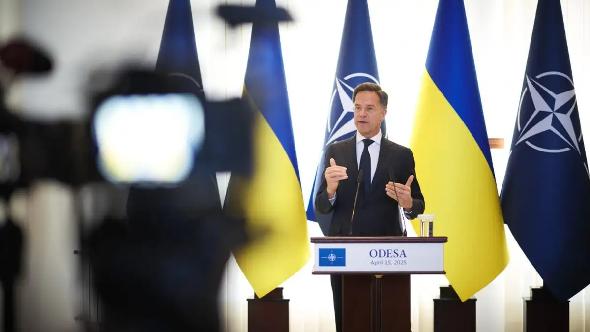 Rutte: NATO stands with Ukraine, our commitment is clear and concrete