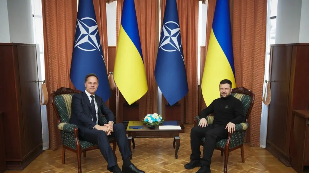Zelenskyy, Rutte discuss security of Ukraine and Euro-Atlantic region
