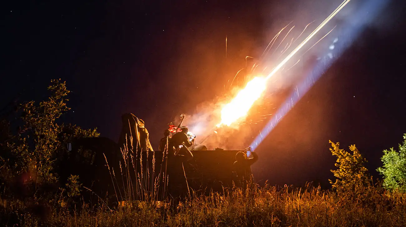 У Києві та області працює ППО по російських безпілотниках – ОВА