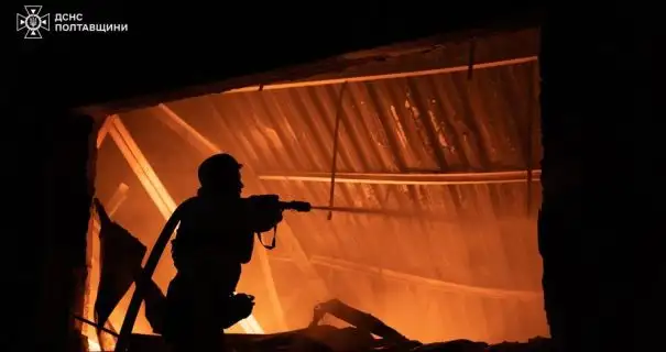 Масований обстріл Полтави: 3 поранених, зруйнована цивільна інфраструктура