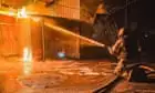 Russia launches attacks across Ukraine before postponed London peace talks – video