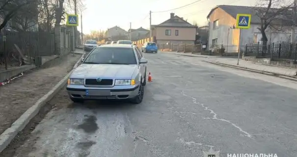 В Тернопольской области автомобиль сбил 51-летнюю женщину на переходе