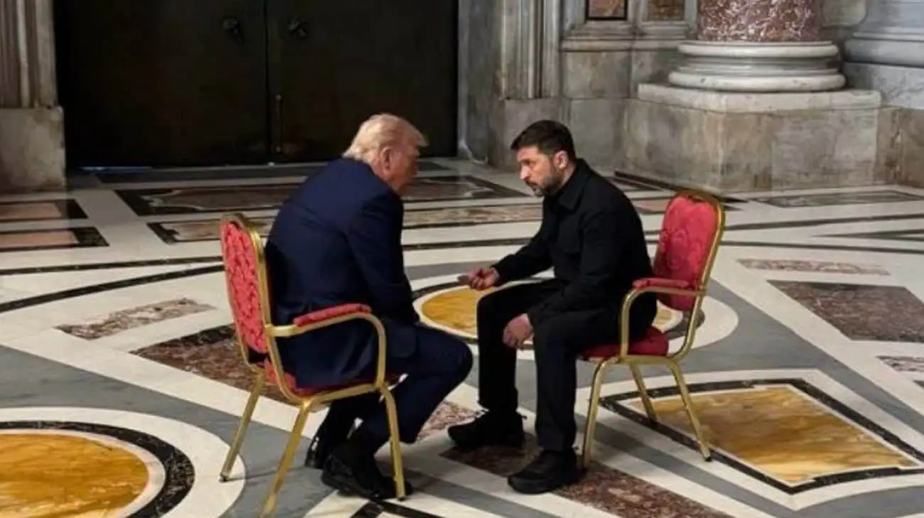 Другої зустрічі Зеленського і Трампа в Римі не було