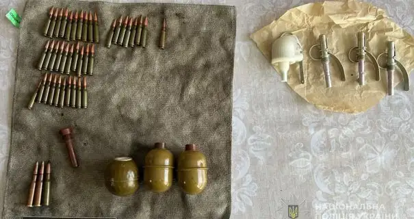 На Сумщине мужчина держал боевые припасы в доме, где живут дети