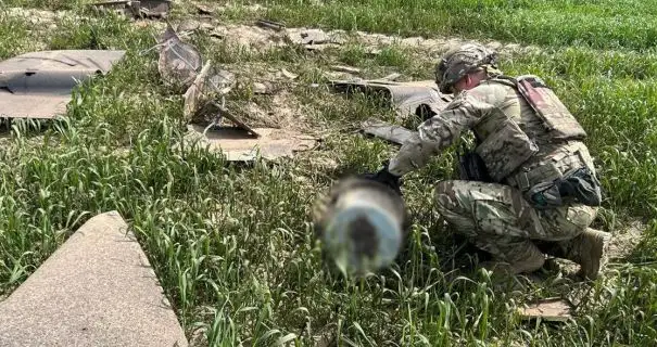 На Черниговщине обезвредили боевую часть сбитого вражеского беспилотника