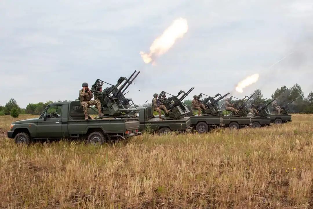 ПВО сбила 74 дрона во время ночной атаки РФ по Украине