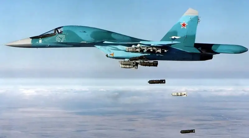 Russian aviation dropped over 5,000 KABs on Ukraine during April