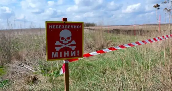 В поле на Херсонщине фермер подорвался на мине