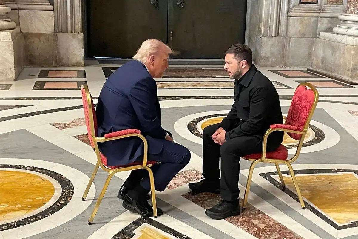 Inside Trump and Zelensky’s intimate meeting at Pope’s funeral before deal breakthrough - and how Vance’s absence helped