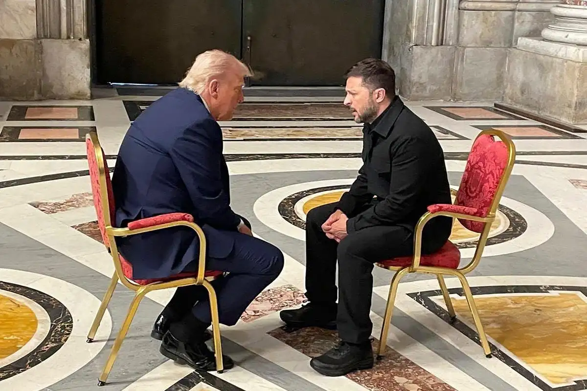 Inside Trump and Zelensky’s intimate meeting at Pope’s funeral before deal breakthrough - and how Vance’s absence helped